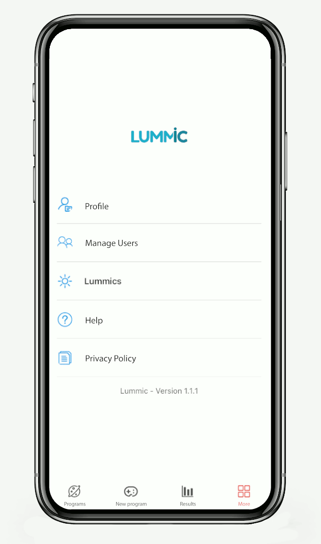 App mobile Lummic